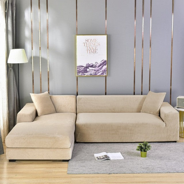 Sofa Protection – Elastic Velvet Cover for Every Couch Type