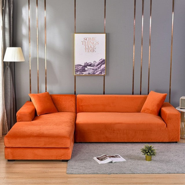 Sofa Protection – Elastic Velvet Cover for Every Couch Type