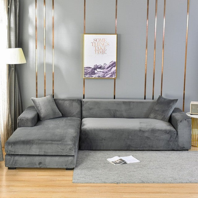 Sofa Protection – Elastic Velvet Cover for Every Couch Type