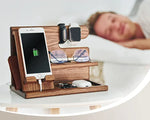 Eleganter Schreibtischorganizer mit Handyhalter – Ordnung leicht gemacht