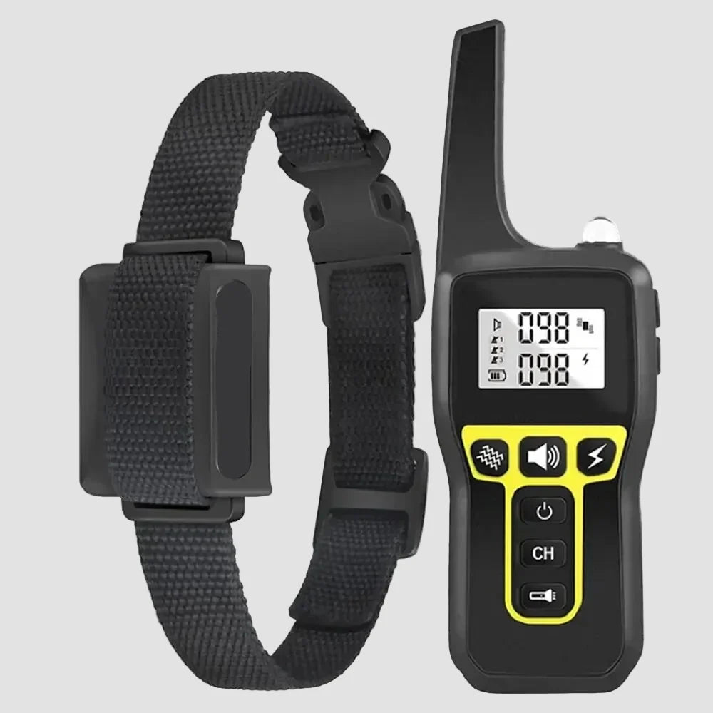 Hunde-Trainingshalsband mit Fernbedienung – 1000 m wasserdicht