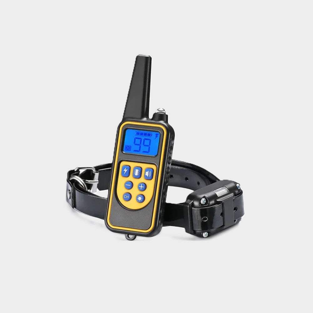 Wasserdichtes Hundetraining-Halsband mit Fernbedienung