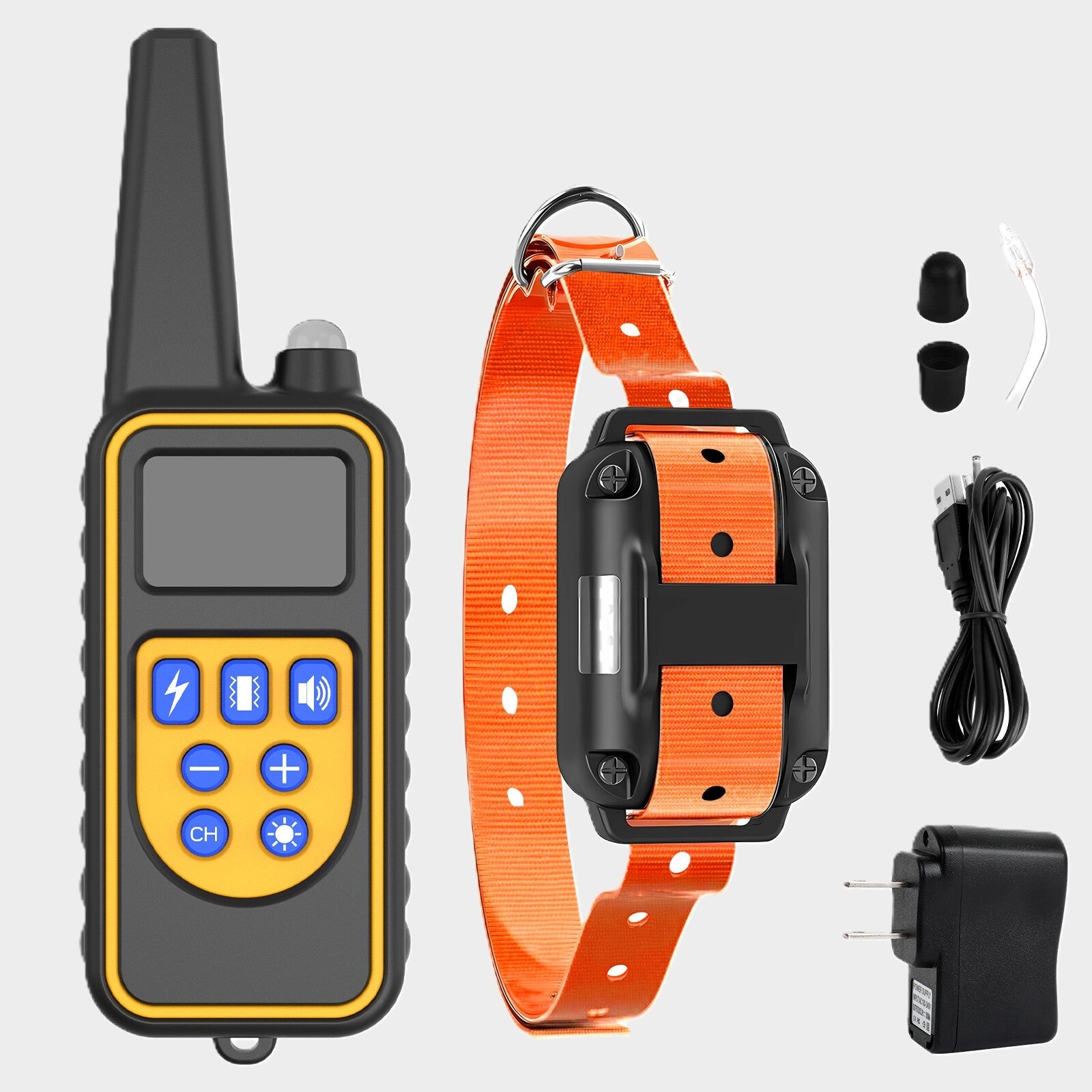 Wasserdichtes Hundetraining-Halsband mit Fernbedienung