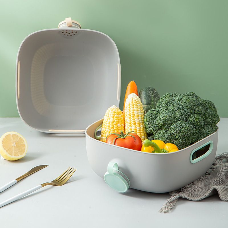 Sauberer RinseProfi | Multifunktionaler Hygienebehälter für Obst und Gemüse
