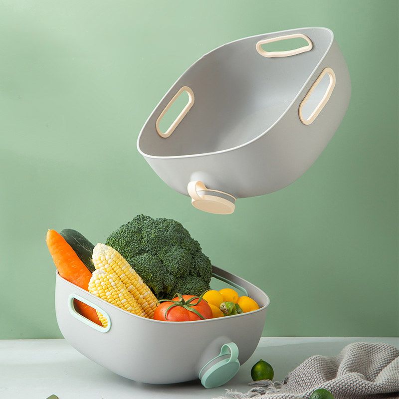 Sauberer RinseProfi | Multifunktionaler Hygienebehälter für Obst und Gemüse