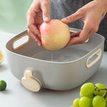 Sauberer RinseProfi | Multifunktionaler Hygienebehälter für Obst und Gemüse