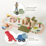 Holzspielset Dino-Park – Prähistorischer Spielspaß für Kinder