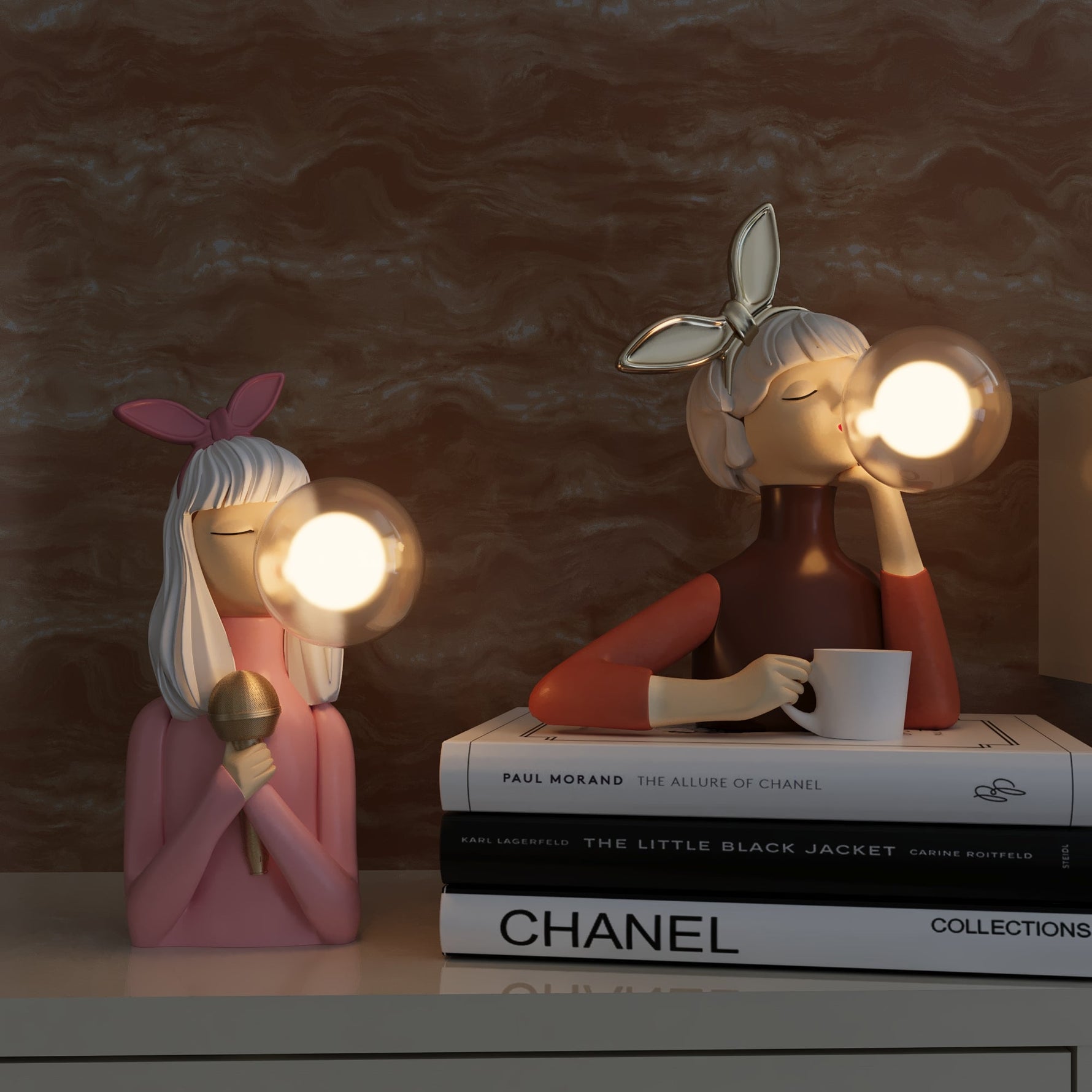 Elegant table lamp for stylish living