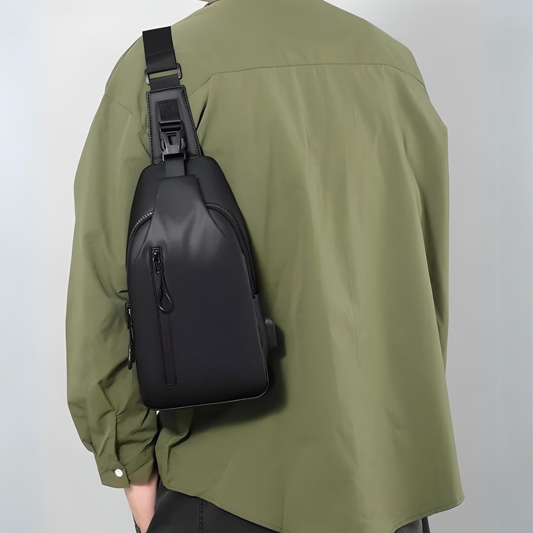 Security-Friendly Shoulder Bag | Water-Resistant and Anti-Theft