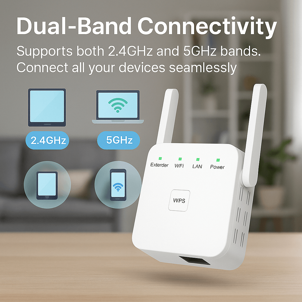 SmarteSignal | 5G WiFi Verstärker – Optimaler Empfang für Ihr Zuhause