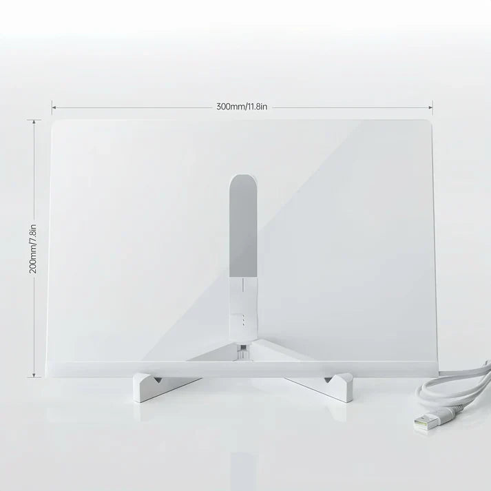IllumiWrite LED Zeichenbrett – Wiederverwendbare Lichttafel für Kreative
