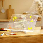 IllumiWrite LED Zeichenbrett – Wiederverwendbare Lichttafel für Kreative