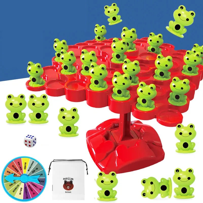Balancierspiel mit Froschmotiv – Geschicklichkeitsspiel für Kinder
