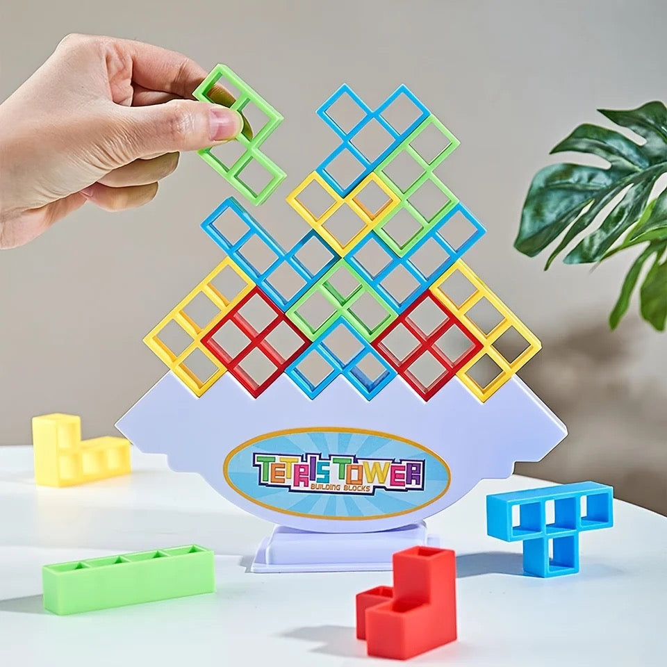 Gleichgewichtsspiel Tetra Turm