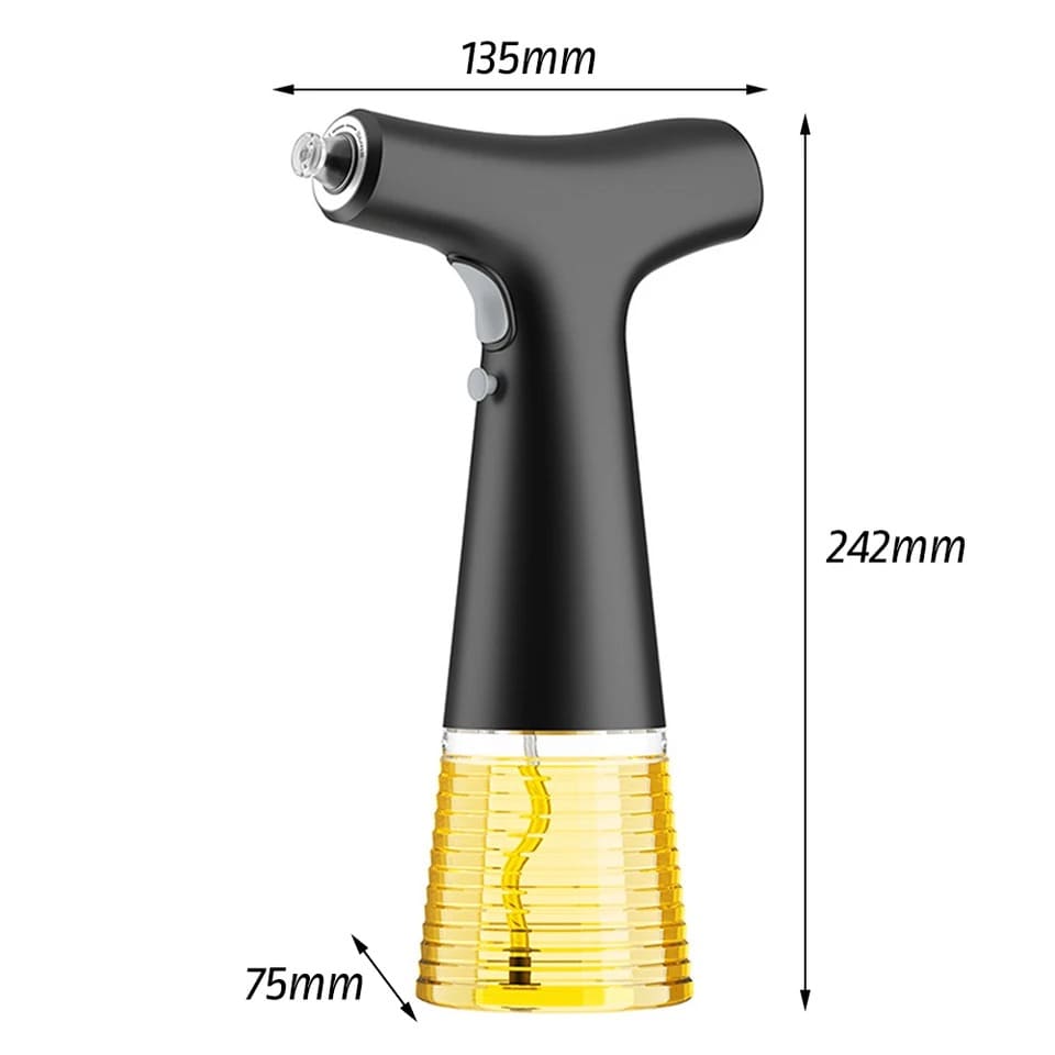 OilGenie - Innovative 2-in-1 Oil Dispenser for Healthy Cooking
