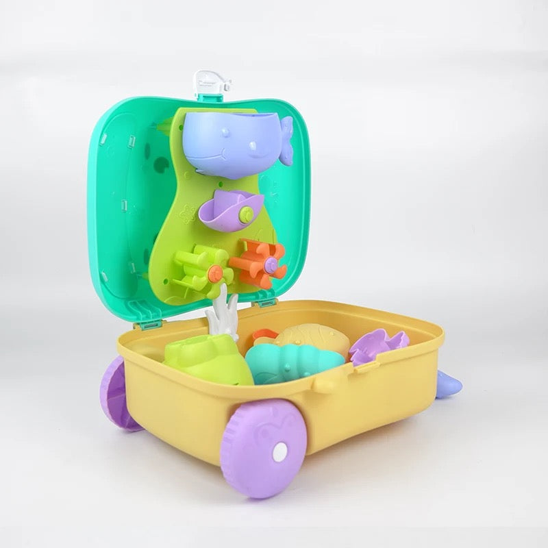 Strandspielzeug Set für Kinder - Alles in einem Sandtrolley