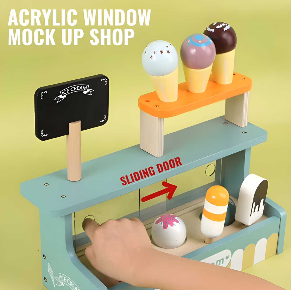 Ice Cream Shop Playset - Sweet Temptations