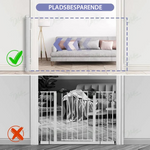 Erweiterbares Sicherheitstor für Babys und Haustiere – bis 140 cm