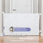 Erweiterbares Sicherheitstor für Babys und Haustiere – bis 140 cm