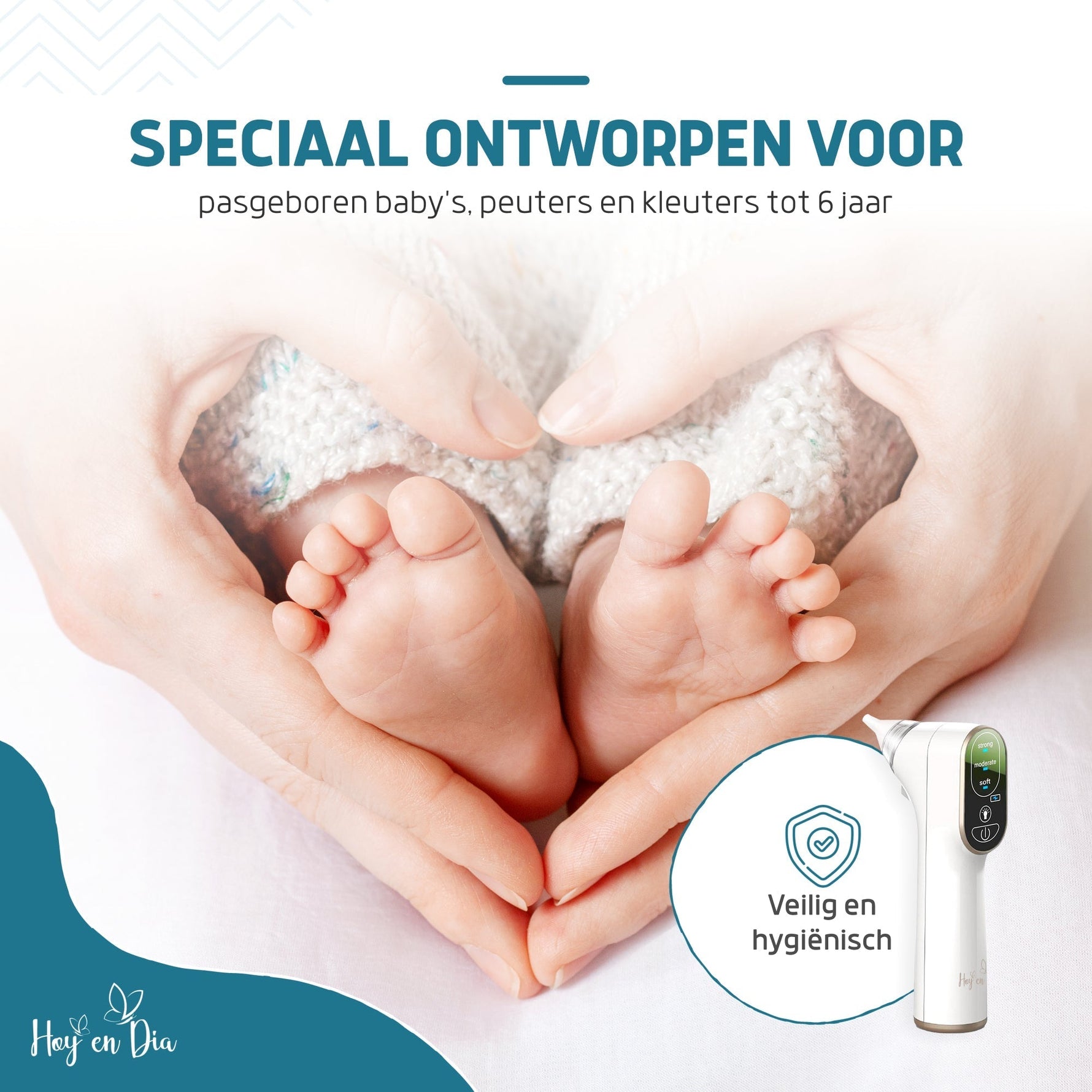 Breath-free comfort | Nasal aspirator for your baby