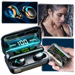 Wireless headphones with convenient charging case