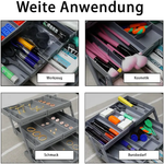 Platzsparender 3-stufiger Schubladenorganizer – Flexibel und Praktisch
