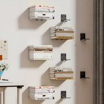 Schwebendes Bücherregal – Bücher Schwebend An Der Wand – 2er Set