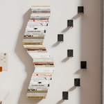 Schwebendes Bücherregal – Bücher Schwebend An Der Wand – 2er Set