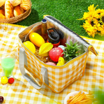 Stylish and insulated picnic bag for fresh snacks