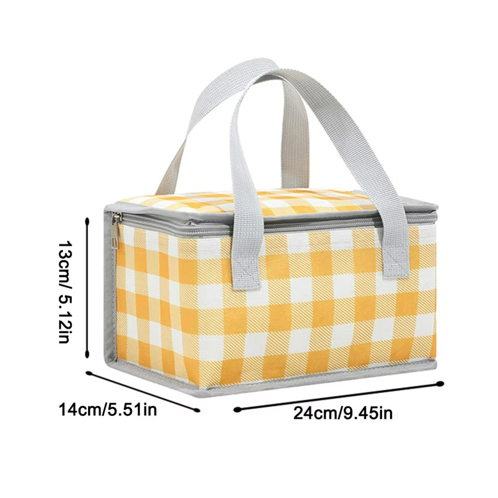 Stylish and insulated picnic bag for fresh snacks