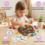 Kreatives Lernspielzeug für Kinder – Farb- und Formen-Erkennungsspiel