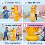 Tierdesign Aufblasbarer Boxsack für Kinder mit Wasserfüllung