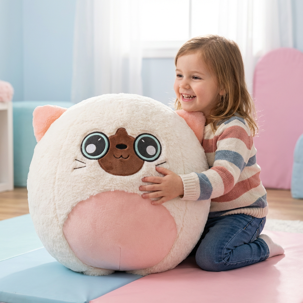 Plüsch Hüpf-Tier zum Spielen – Aufblasbares Kinderspielzeug