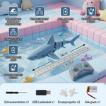 RC Schwimmroboter – Ferngesteuerter Wasserhai für Kinder