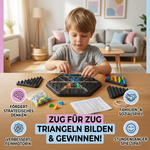 Familien Spiel mit Dreieckigem Gummi Band für Schach