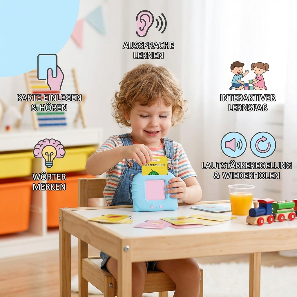 Interaktive Lernkarten für Kinder – Englisch lernen mit Spaß