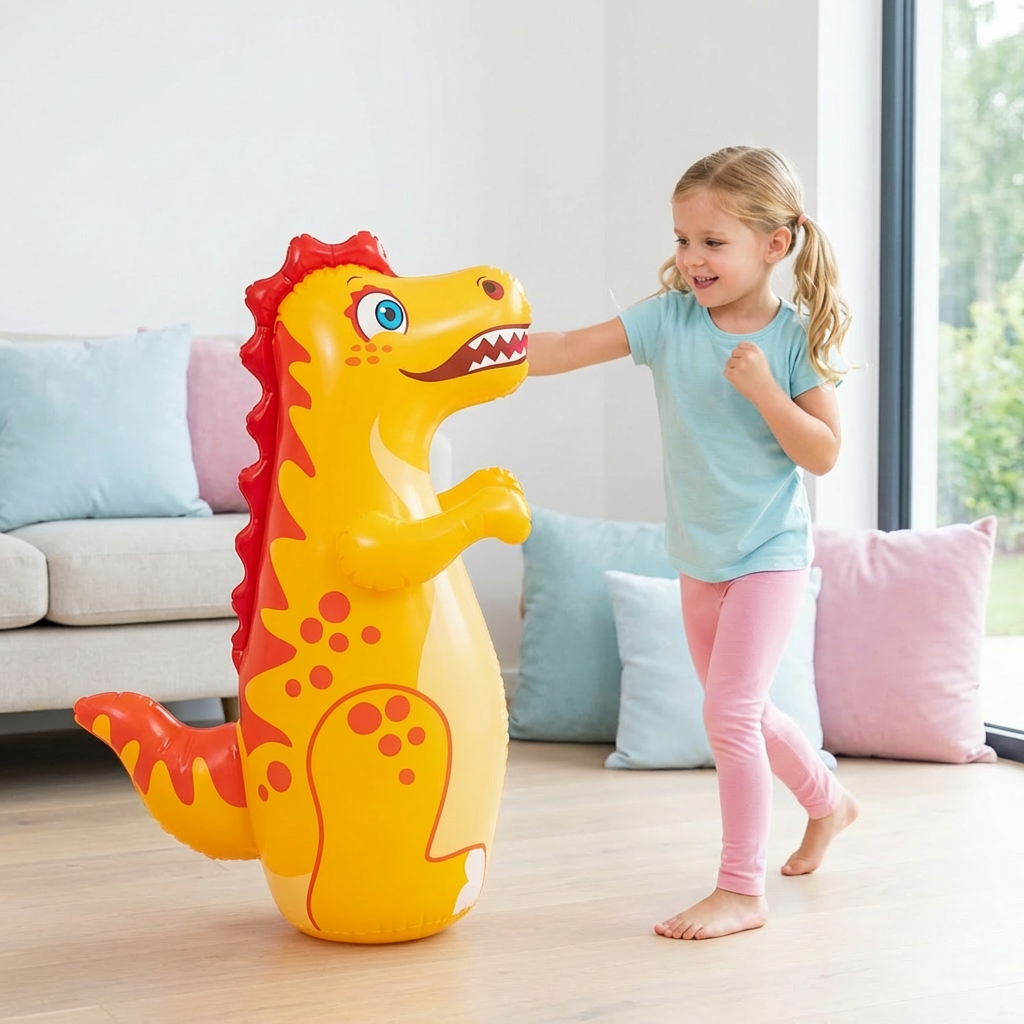 Tierdesign Aufblasbarer Boxsack für Kinder mit Wasserfüllung