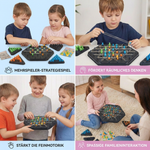 Familien Spiel mit Dreieckigem Gummi Band für Schach
