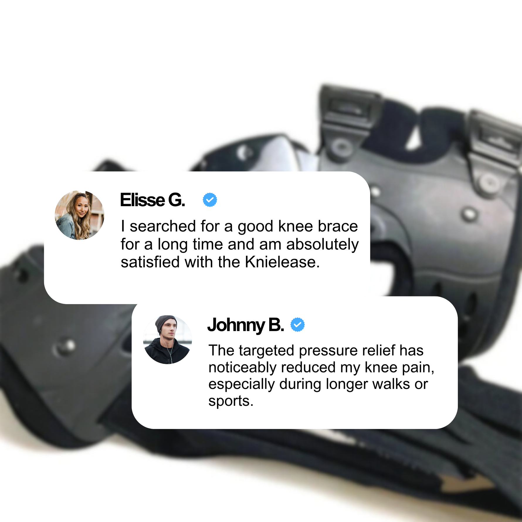 Kniesupport Pro – Verstellbare Knieklammer für Stabilität und Komfort