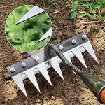 Gartenrechen aus Kohlenstoffstahl – Vielseitiger Handrechen für präzise Arbeiten
