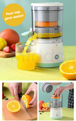 Cordless Stainless Steel Juicer for Fresh Juices in Minutes