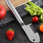 Precise vegetable peeler for perfect julienne strips