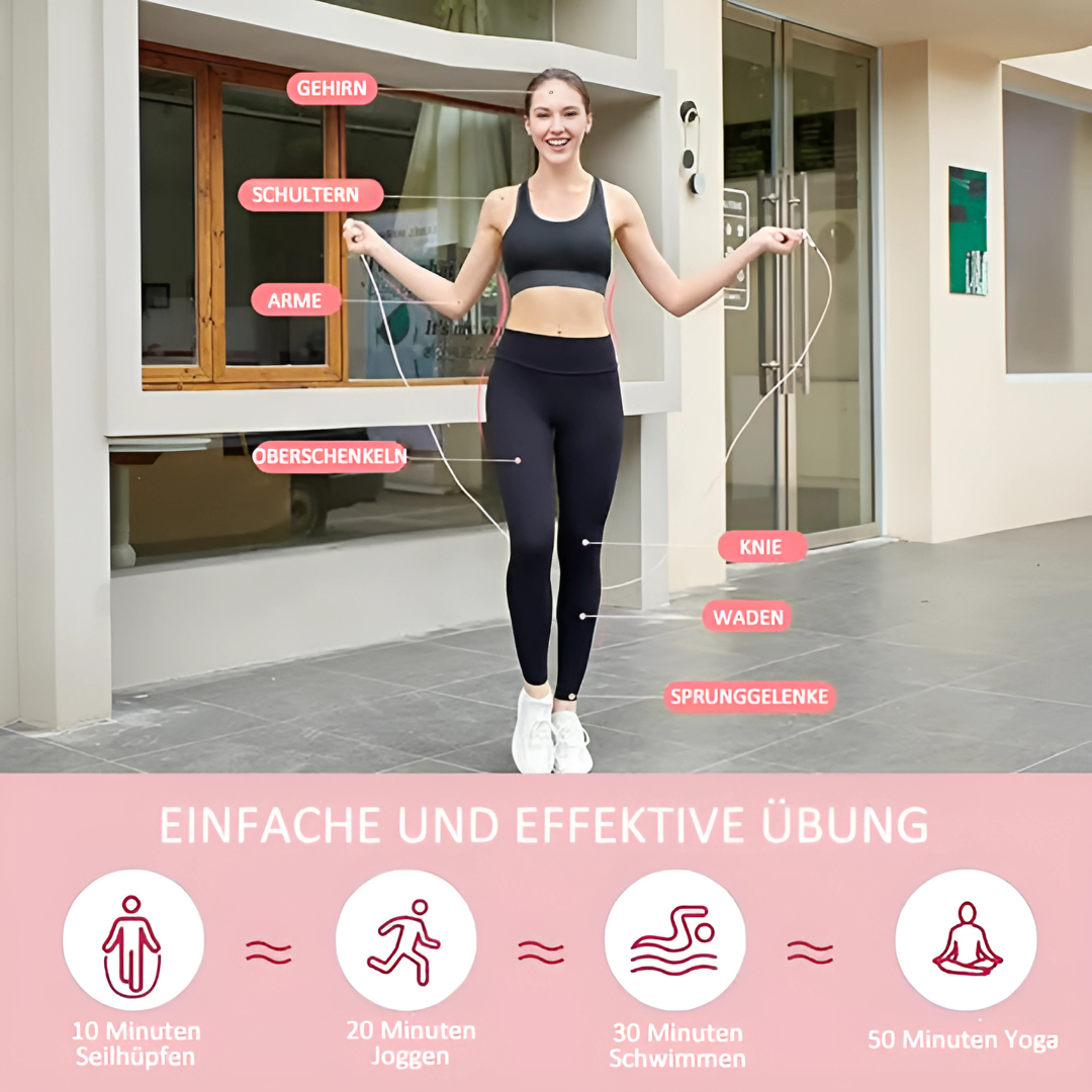 FlexJump Wireless Fitness Skipping Rope | Effective Training Made Easy