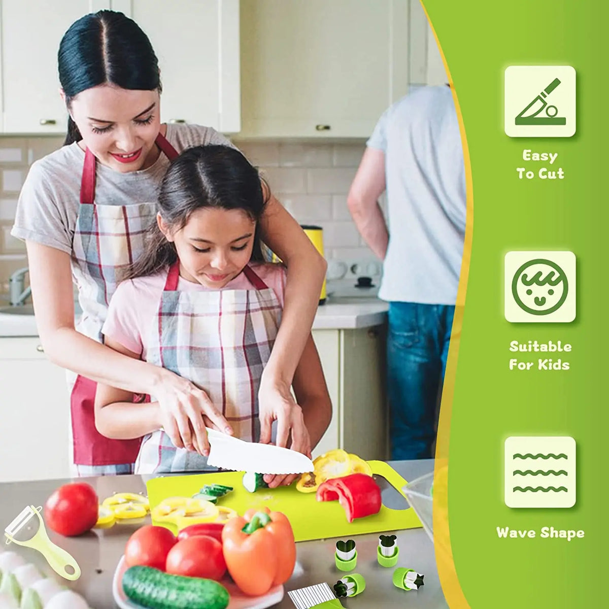 Kids' Cooking Set - Safe Kitchen Experience for Little Chefs