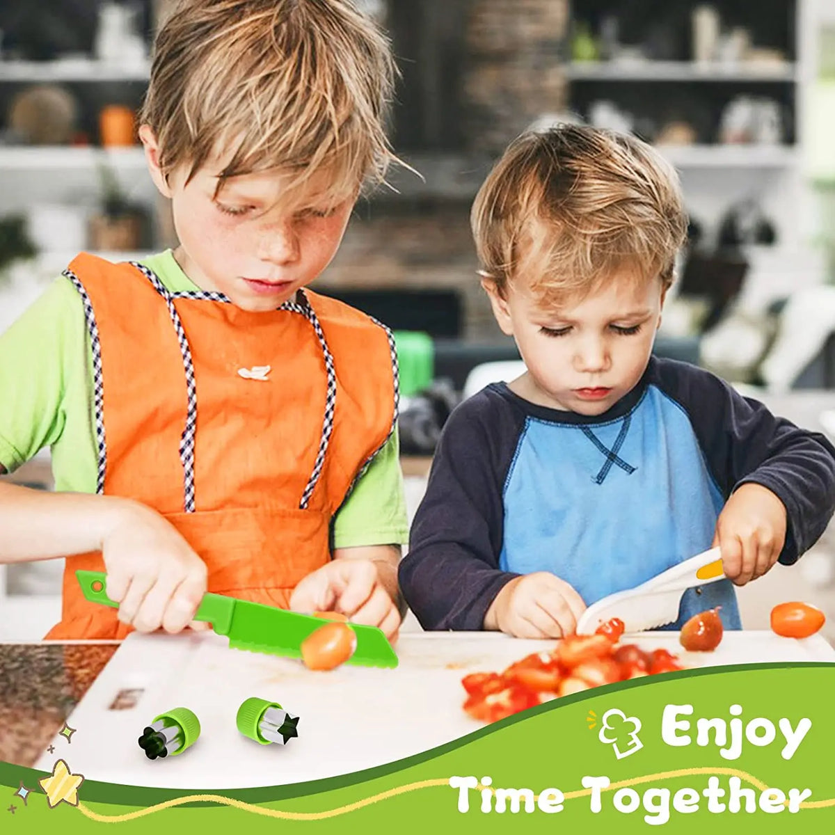 Kids' Cooking Set - Safe Kitchen Experience for Little Chefs