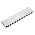 SleekBoard | Ultradünnes, Wiederaufladbares Bluetooth-Tastatur-Set (Silber)