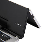 SleekBoard | Ultradünnes, Wiederaufladbares Bluetooth-Tastatur-Set (Silber)