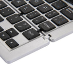 SleekBoard | Ultradünnes, Wiederaufladbares Bluetooth-Tastatur-Set (Silber)