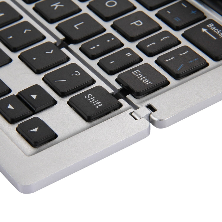 SleekBoard | Ultradünnes, Wiederaufladbares Bluetooth-Tastatur-Set (Silber)