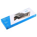 SleekBoard | Ultradünnes, Wiederaufladbares Bluetooth-Tastatur-Set (Silber)